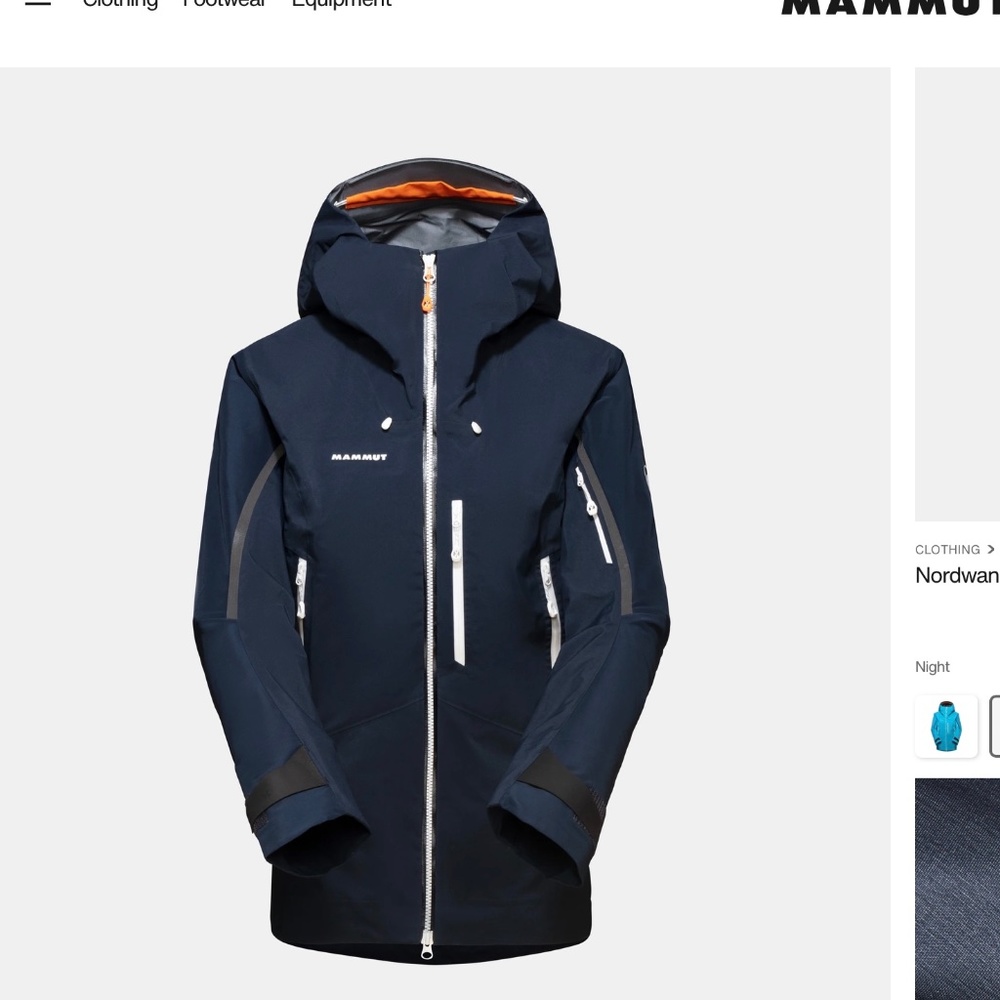 Mammut Nordwand Pro HS Hooded Jacket - Womens XS